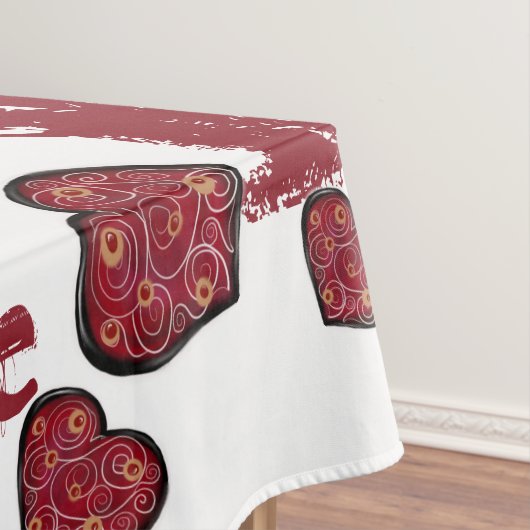 VALENTINSTAG TISCHDECKE (Beispiel)