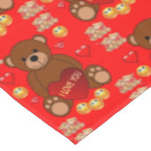 Valentinstag Tischdecke (Schrägansicht)