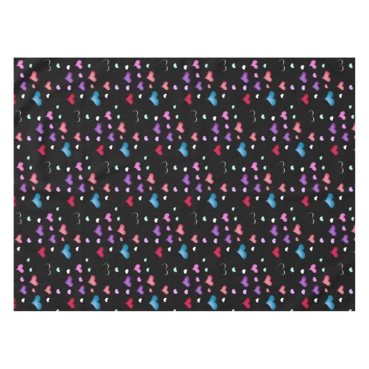 Valentinstag Tischdecke (Vorderseite (Horizontal))