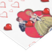 Valentinstag Tischdecke (Schrägansicht)