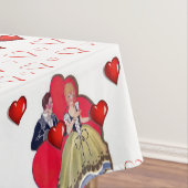 Valentinstag Tischdecke (Beispiel)