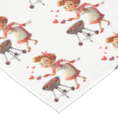Valentinstag Tischdecke Koch Liebe Rote Herzen  (Schrägansicht)