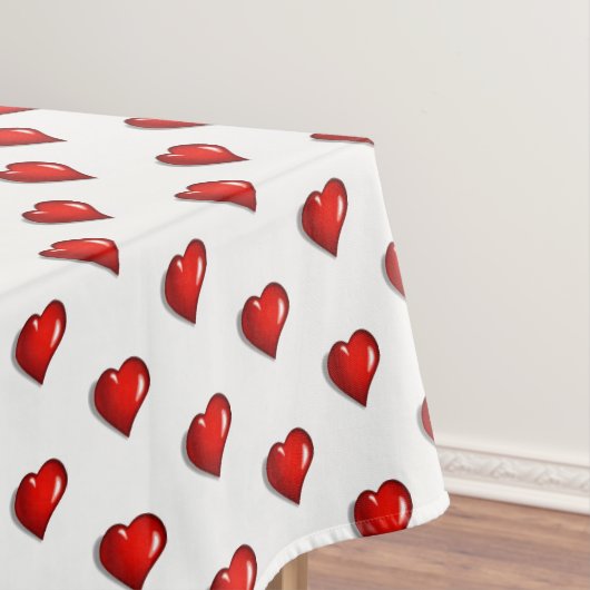 Valentinstag-Tischdecke Rote Herzen  Tischdecke (Beispiel)