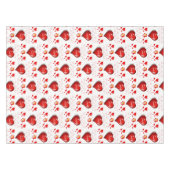 Valentinstag-Tischdecke Tischdecke (Vorderseite (Horizontal))