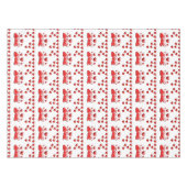 Valentinstag-Tischdecke Tischdecke (Vorderseite (Horizontal))