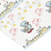 Valentinstag-Tischdecke Tischdecke (Schrägansicht)