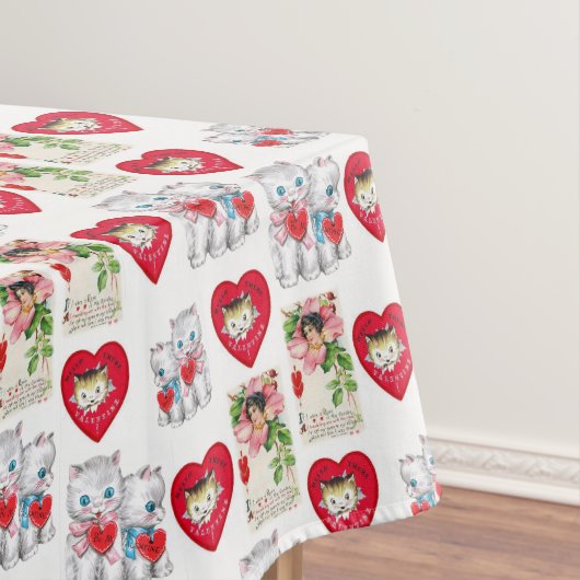 Valentinstag-Tischdecke Tischdecke (Beispiel)