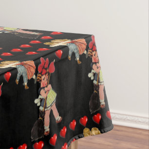 Valentinstag-Tischdecke Tischdecke