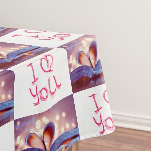 Valentinstag-Tischdecke Tischdecke (Beispiel)