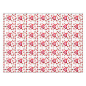 Valentinstag-Tischdecke Tischdecke (Vorderseite (Horizontal))
