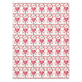 Valentinstag-Tischdecke Tischdecke (Vorderseite)