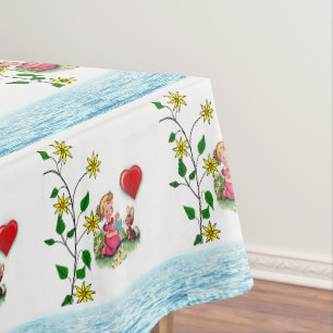Valentinstag-Tischdecke Tischdecke