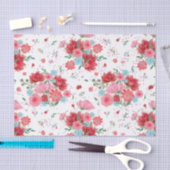 Valentinstag Tissue Floral Rose Seidenpapier (Handwerk)