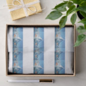 Valentinstag Tissue Pinguin Hearts Seidenpapier (Geschenk)