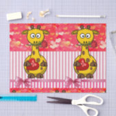 Valentinstag-Tissue Seidenpapier (Handwerk)