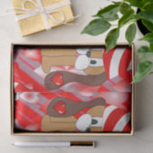 Valentinstag-Tissue Seidenpapier (Geschenk)