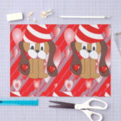 Valentinstag-Tissue Seidenpapier (Handwerk)