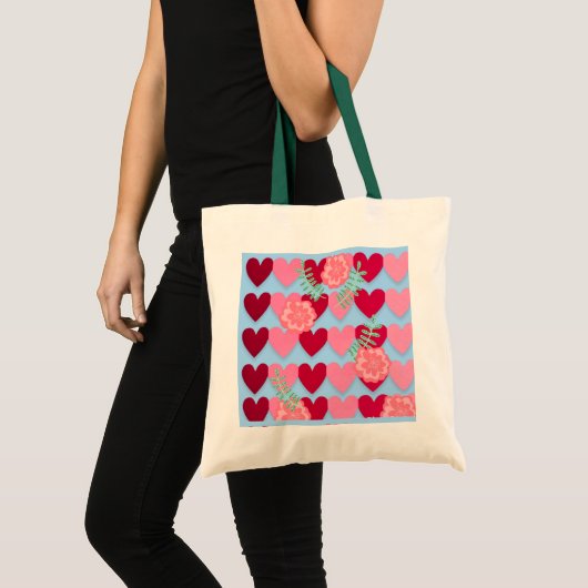 Valentinstag Tote Tasche (Vorderseite (Produkt))