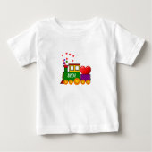 Valentinstag Train T - Shirt für Baby Boy (Vorderseite)