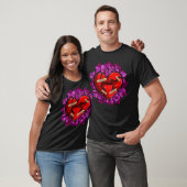 Valentinstag traurig Frauen aufbrechen T-Shirt (Unisex)