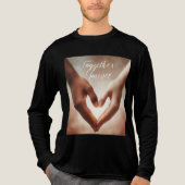 Valentinstag Tri-Blend Shirt (Vorderseite)