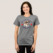 Valentinstag Tri-Blend Shirt (Vorderseite voll)