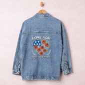 Valentinstag-Tri-Blend-Shirt Jeansjacke (Hangar)