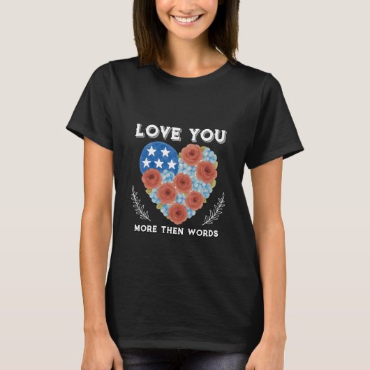 Valentinstag Tri-Blend-Shirt T-Shirt (Vorderseite)