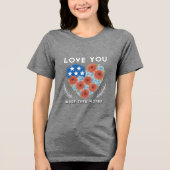 Valentinstag Tri-Blend-Shirt Tri-Blend Shirt (Vorderseite)