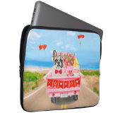 Valentinstag-Truck Laptopschutzhülle (Vorne Rechts)