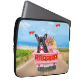 Valentinstag-Truck Laptopschutzhülle (Vorne Rechts)