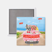 Valentinstag-Truck Magnet (Vorderseite/Rückseite)