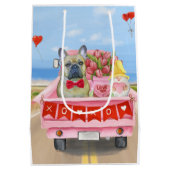 Valentinstag-Truck Mittlere Geschenktüte (Rückseite)