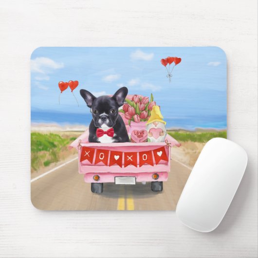 Valentinstag-Truck Mousepad (Mit Mouse)
