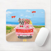 Valentinstag-Truck Mousepad (Mit Mouse)