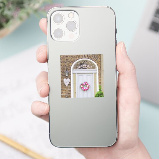 Valentinstag-Türkleber Aufkleber (Telefon)