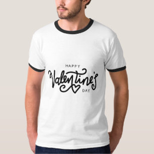 Valentinstag-Typografie-Sprüche T-Shirt