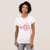 Valentinstag-Typografie-Sprüche T-Shirt (Vorne ganz)