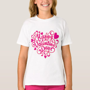 Valentinstag-Typografie-Sprüche T-Shirt