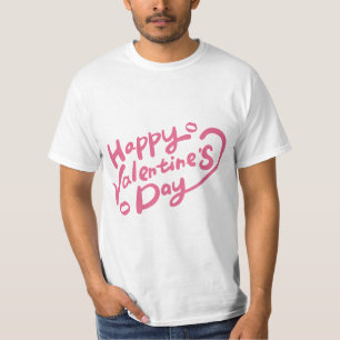 Valentinstag-Typografie-Sprüche T-Shirt