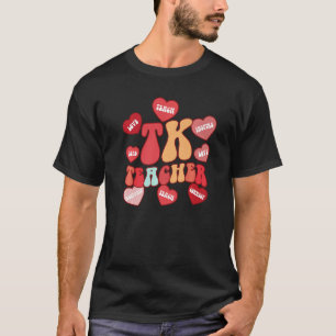 Valentinstag-Übergangs-Kindergartenlehrer T-Shirt