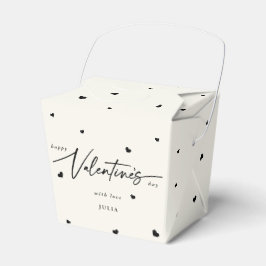 Valentinstag und Herz nach Maß Geschenkschachtel