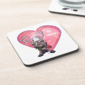 Valentinstag Untersetzer (Linke Seite)