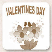 Valentinstag Untersetzer (Vorderseite)