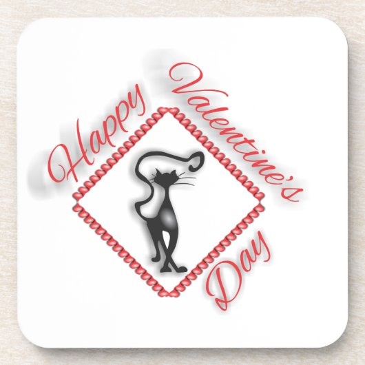 Valentinstag Untersetzer (Vorderseite)
