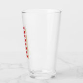 Valentinstag US Flag Hört Glas (Links)