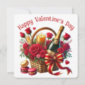 Valentinstag - Valentinstag-Karte Dankeskarte (Vorderseite)