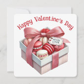 Valentinstag - Valentinstag-Karte Dankeskarte (Vorderseite)