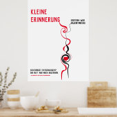 Valentinstag vergessenes Poster (Küche)