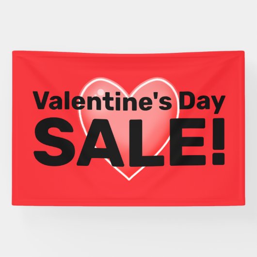 Valentinstag Verkauf! Banner (Horizontal)